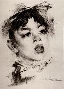 Nikolay Fechin Head portrait of boy oil painting on canvas